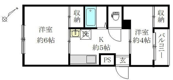 センチュリー昭島の物件間取画像